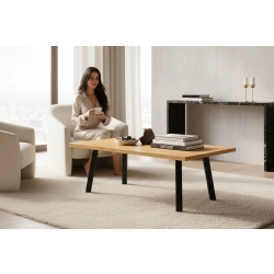 STOLIK KAWOWY z Drewna Litego  Dębowego - Jesionowego  STK-913